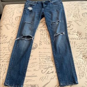 Distressed Jeans